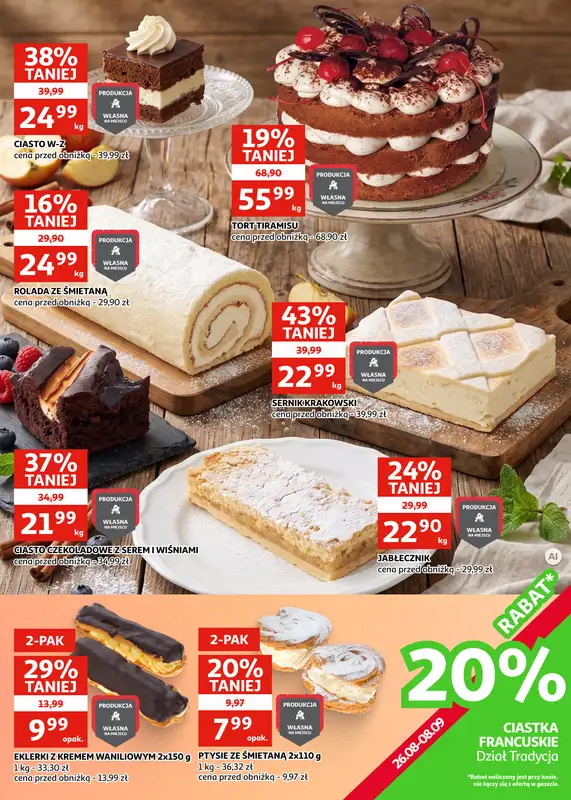 Auchan - gazetka promocyjna Gazetka Zielona Góra | Zacznij od śniadania  do wtorku 08.09 - strona 9