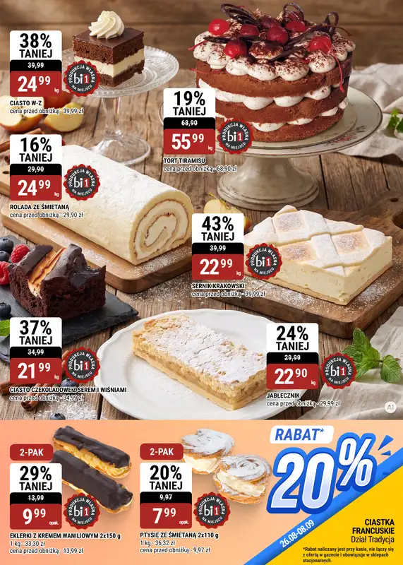 bi1 - gazetka promocyjna Gazetka Rzeszów | Zacznij od śniadania od środy 26.08 do wtorku 08.09 - strona 9