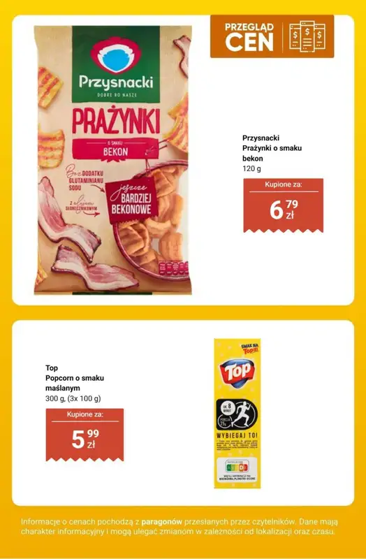 Biedronka - gazetka promocyjna Słone przekąski - przegląd cen od czwartku 27.08  - strona 5