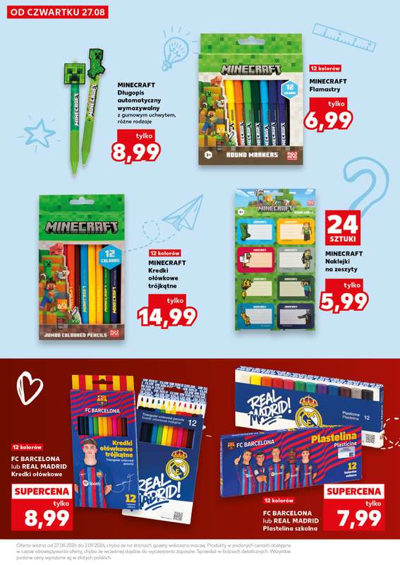 Kaufland - gazetka promocyjna Oferta Kaufland - Wyprawka z klasą! od czwartku 27.08 do środy 02.09 - strona 21