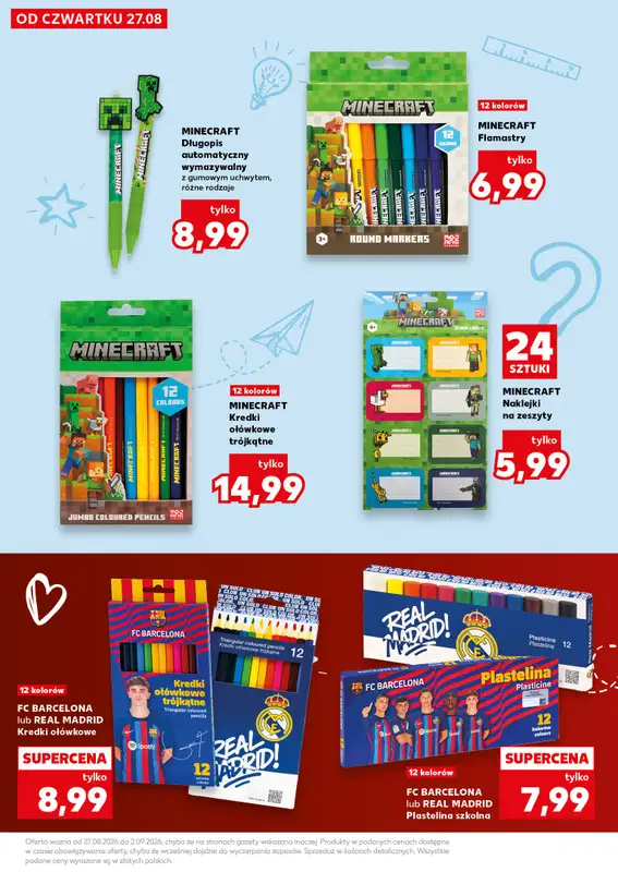 Kaufland - gazetka promocyjna Oferta Kaufland - Wyprawka z klasą! od czwartku 27.08 do środy 02.09 - strona 21