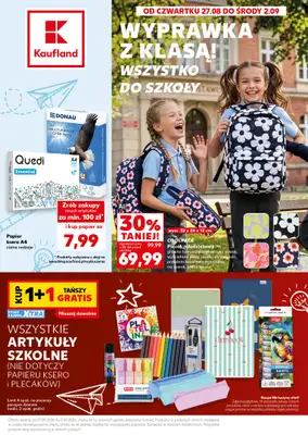 Kaufland - gazetka promocyjna Oferta Kaufland - Wyprawka z klasą! od czwartku 27.08 do środy 02.09