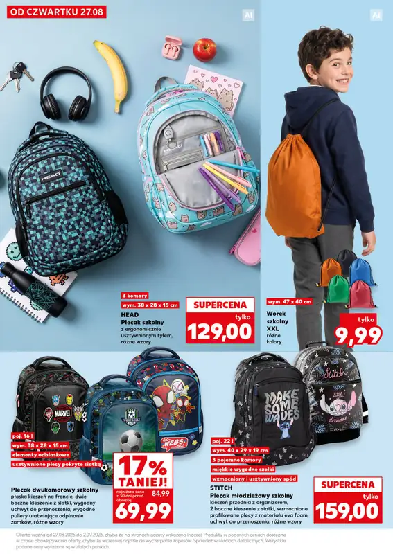 Kaufland - gazetka promocyjna Oferta Kaufland - Wyprawka z klasą! od czwartku 27.08 do środy 02.09 - strona 39