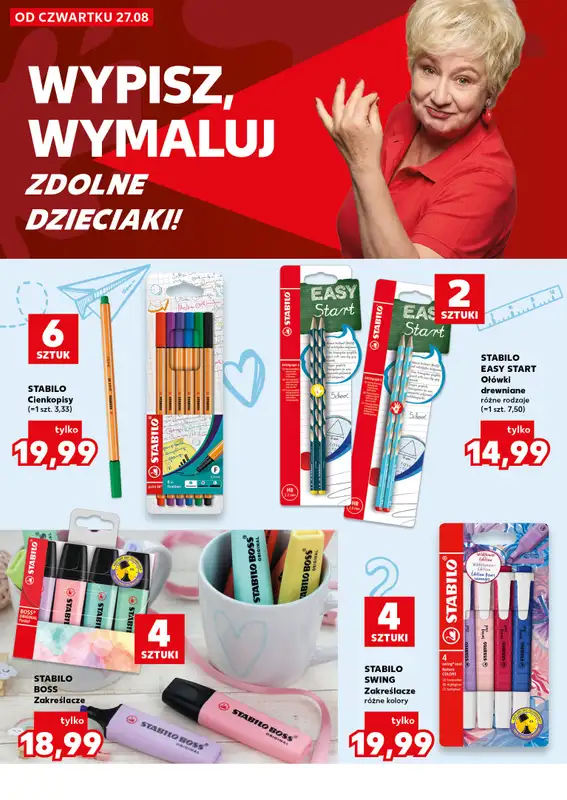 Kaufland - gazetka promocyjna Oferta Kaufland - Wyprawka z klasą! od czwartku 27.08 do środy 02.09 - strona 14