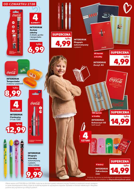 Kaufland - gazetka promocyjna Oferta Kaufland - Wyprawka z klasą! od czwartku 27.08 do środy 02.09 - strona 27