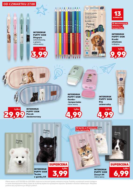 Kaufland - gazetka promocyjna Oferta Kaufland - Wyprawka z klasą! od czwartku 27.08 do środy 02.09 - strona 23