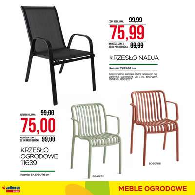 Abra Meble - gazetka promocyjna Obniżki na koniec sezonu od wtorku 25.08 do niedzieli 06.09 - strona 4