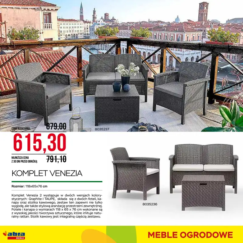 Abra Meble - gazetka promocyjna Obniżki na koniec sezonu od wtorku 25.08 do niedzieli 06.09 - strona 6