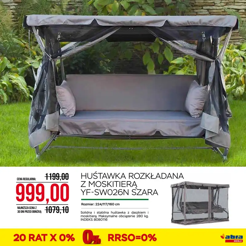 Abra Meble - gazetka promocyjna Obniżki na koniec sezonu od wtorku 25.08 do niedzieli 06.09 - strona 11