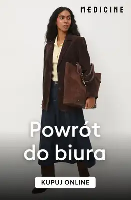 Medicine - gazetka promocyjna Powrót do biura od wtorku 25.08 do poniedziałku 07.09