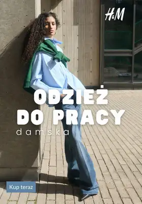 H&M - gazetka promocyjna Damska odzież do pracy od wtorku 25.08 
