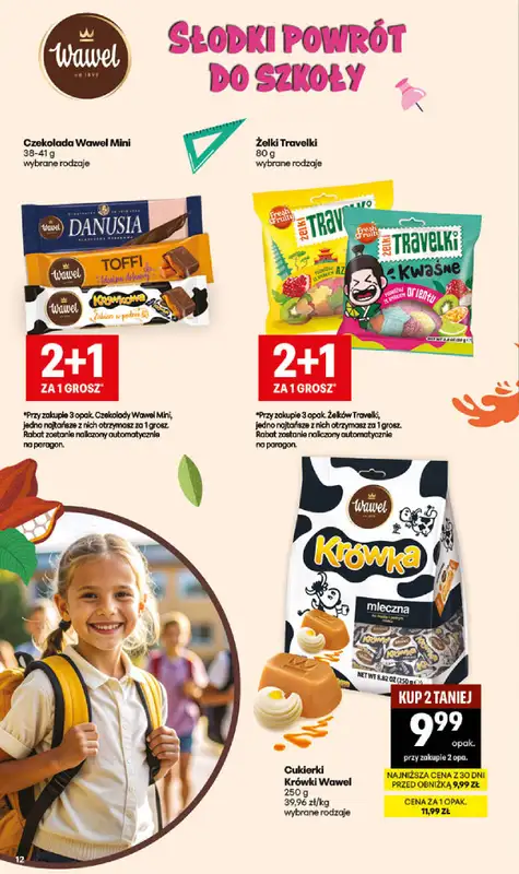 Delikatesy Centrum - gazetka promocyjna Katalog szkoła  do środy 02.09 - strona 12