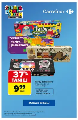 Carrefour - gazetka promocyjna SUPER OFERTY na artykuły szkolne! od wtorku 25.08 do poniedziałku 31.08 - strona 4