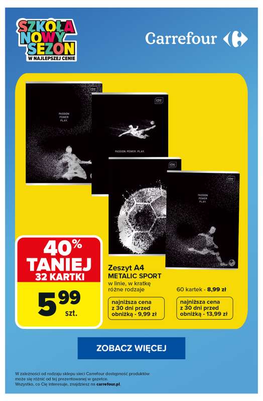 Carrefour - gazetka promocyjna SUPER OFERTY na artykuły szkolne! od wtorku 25.08 do poniedziałku 31.08 - strona 6