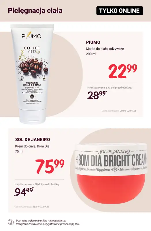 Rossmann - gazetka promocyjna Promocje TYLKO ONLINE od wtorku 25.08 do środy 02.09 - strona 6