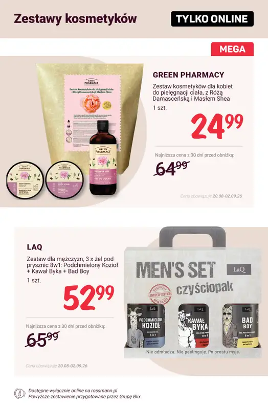 Rossmann - gazetka promocyjna Promocje TYLKO ONLINE od wtorku 25.08 do środy 02.09 - strona 7