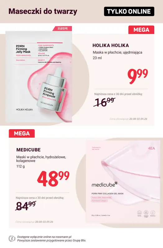 Rossmann - gazetka promocyjna Promocje TYLKO ONLINE od wtorku 25.08 do środy 02.09 - strona 5