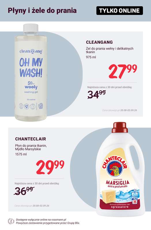 Rossmann - gazetka promocyjna Promocje TYLKO ONLINE od wtorku 25.08 do środy 02.09 - strona 10