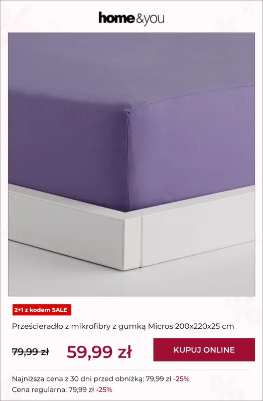 home&you - gazetka promocyjna 2+1 za grosz SALE od wtorku 25.08 do czwartku 27.08 - strona 6