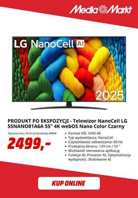 Media Markt - gazetka promocyjna Produkty po ekspozycji taniej! od wtorku 25.08 do środy 02.09 - strona 8
