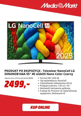 Media Markt - gazetka promocyjna Produkty po ekspozycji taniej! od wtorku 25.08 do środy 02.09 - strona 8