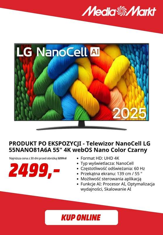 Media Markt - gazetka promocyjna Produkty po ekspozycji taniej! od wtorku 25.08 do środy 02.09 - strona 8
