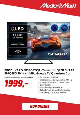 Media Markt - gazetka promocyjna Produkty po ekspozycji taniej! od wtorku 25.08 do środy 02.09 - strona 5