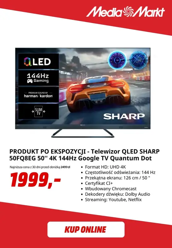 Media Markt - gazetka promocyjna Produkty po ekspozycji taniej! od wtorku 25.08 do środy 02.09 - strona 5