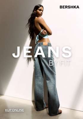 Bershka - gazetka promocyjna JEANS BY FIT od środy 26.08 