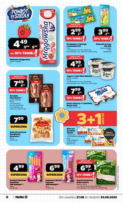 Netto - gazetka promocyjna Gazetka Spożywcza od czwartku 27.08 do niedzieli 30.08 - strona 6