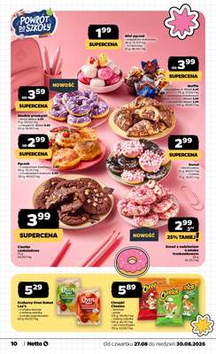 Netto - gazetka promocyjna Gazetka Spożywcza od czwartku 27.08 do niedzieli 30.08 - strona 10