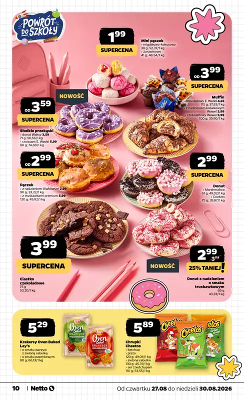 Netto - gazetka promocyjna Gazetka Spożywcza od czwartku 27.08 do niedzieli 30.08 - strona 10