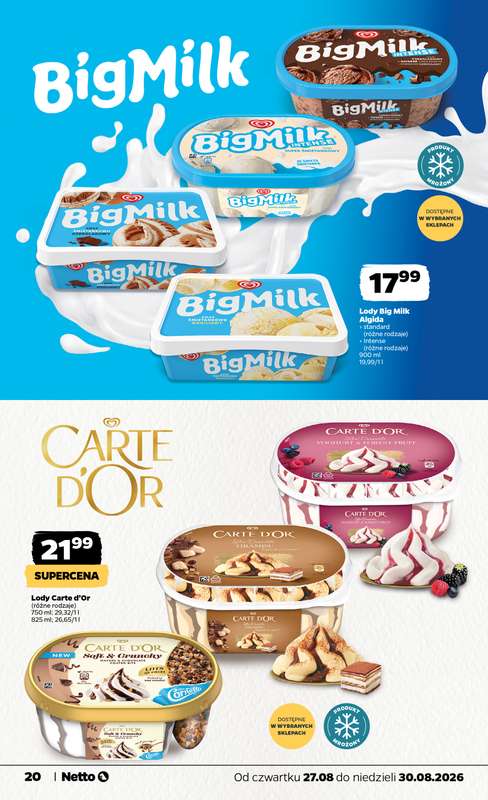 Netto - gazetka promocyjna Gazetka Spożywcza od czwartku 27.08 do niedzieli 30.08 - strona 20