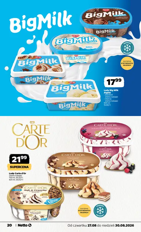 Netto - gazetka promocyjna Gazetka Spożywcza od czwartku 27.08 do niedzieli 30.08 - strona 20