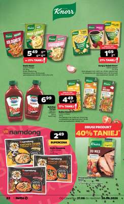 Netto - gazetka promocyjna Gazetka Spożywcza od czwartku 27.08 do niedzieli 30.08 - strona 22