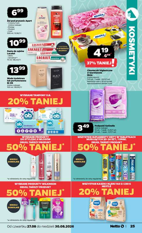 Netto - gazetka promocyjna Gazetka Spożywcza od czwartku 27.08 do niedzieli 30.08 - strona 25