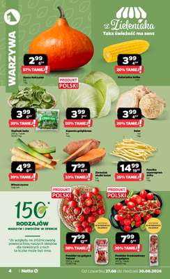 Netto - gazetka promocyjna Gazetka Spożywcza od czwartku 27.08 do niedzieli 30.08 - strona 4