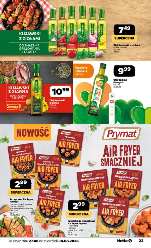 Netto - gazetka promocyjna Gazetka Spożywcza od czwartku 27.08 do niedzieli 30.08 - strona 23