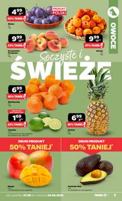 Netto - gazetka promocyjna Gazetka Spożywcza od czwartku 27.08 do niedzieli 30.08 - strona 5