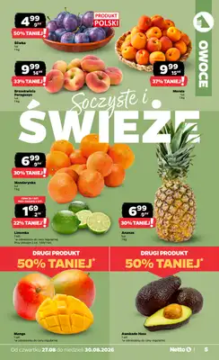 Netto - gazetka promocyjna Gazetka Spożywcza od czwartku 27.08 do niedzieli 30.08 - strona 5