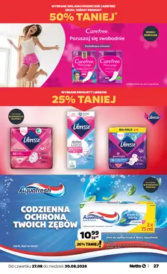 Netto - gazetka promocyjna Gazetka Spożywcza od czwartku 27.08 do niedzieli 30.08 - strona 27
