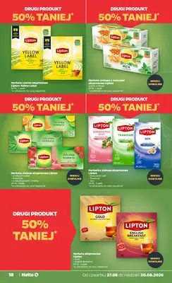 Netto - gazetka promocyjna Gazetka Spożywcza od czwartku 27.08 do niedzieli 30.08 - strona 18