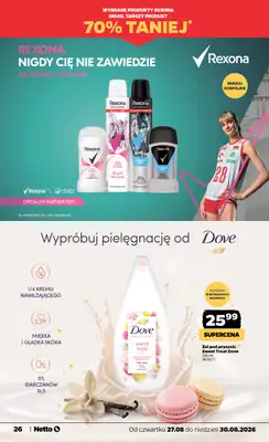 Netto - gazetka promocyjna Gazetka Spożywcza od czwartku 27.08 do niedzieli 30.08 - strona 26