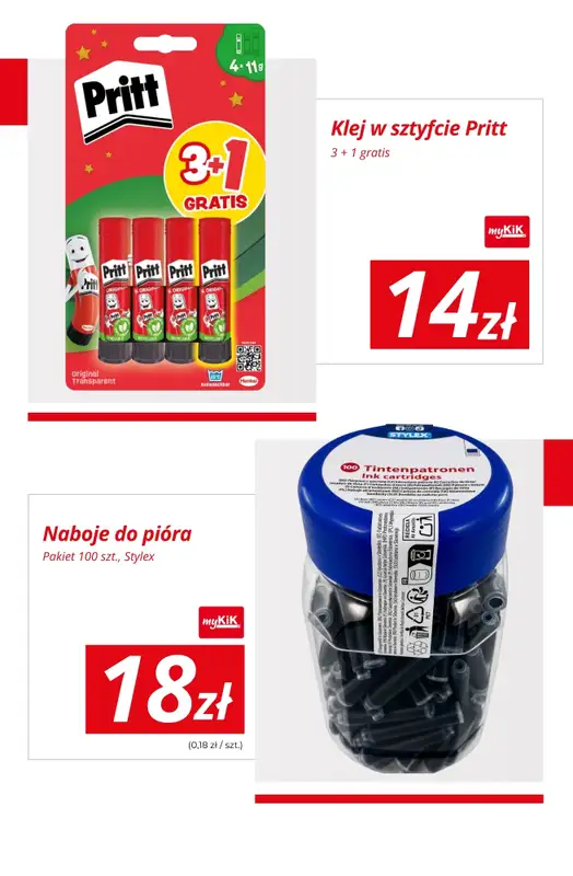 KiK - gazetka promocyjna Wyprawka szkolna z KiK! od wtorku 25.08  - strona 8