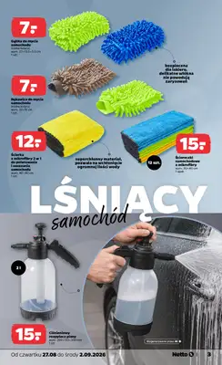 Netto - gazetka promocyjna Inspiracje tygodnia Samochodowy Niezbędnik od czwartku 27.08 do środy 02.09 - strona 3