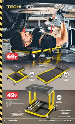 Netto - gazetka promocyjna Inspiracje tygodnia Samochodowy Niezbędnik od czwartku 27.08 do środy 02.09 - strona 4
