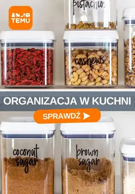 Temu - gazetka promocyjna Organizacja w kuchni od wtorku 25.08 do czwartku 03.09