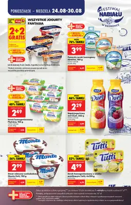 Biedronka - gazetka promocyjna Festiwal nabiału od wtorku 25.08 do soboty 12.09 - strona 7