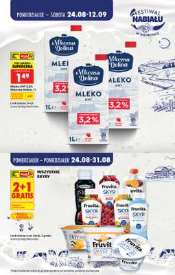 Biedronka - gazetka promocyjna Festiwal nabiału od wtorku 25.08 do soboty 12.09 - strona 8