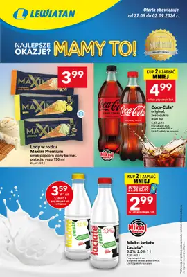 LEWIATAN - gazetka promocyjna Mamy TO w Lewiatanie – Bielsko-Biała od czwartku 27.08 do środy 02.09